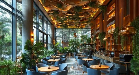 التصميم الداخلي التجاري: المتاجر والمكاتب والمقاهي