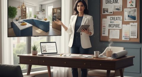 هل فكرت يومًا بتحويل شغفك بالديكور إلى مهنة ناجحة؟ 