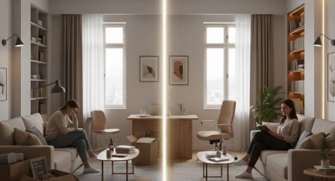 دور التصميم الداخلي في تحسين جودة الحياة