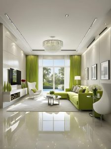 كيف تنسق الألوان بين الجدران والأثاث في التصميم الدلخلي