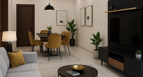 كيف يؤثر ارتفاع الأثاث على الإحساس بالمساحة داخل المنزل؟