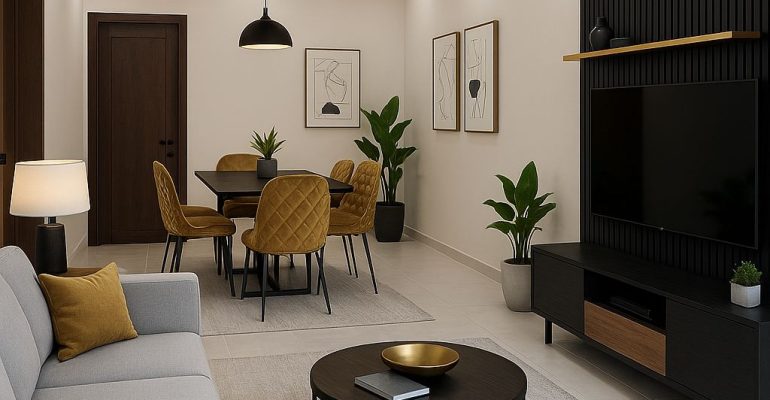 كيف يؤثر ارتفاع الأثاث على الإحساس بالمساحة داخل المنزل؟