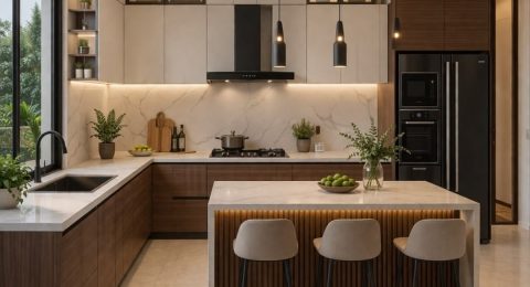 الفرق بين مطابخ MDF ومطابخ HPL ومطابخ الخشب الطبيعي
