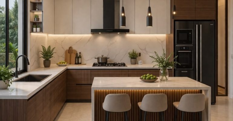 الفرق بين مطابخ MDF ومطابخ HPL ومطابخ الخشب الطبيعي
